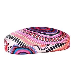 Hard Shell Spiral Pattern Sunglass Case | Pink